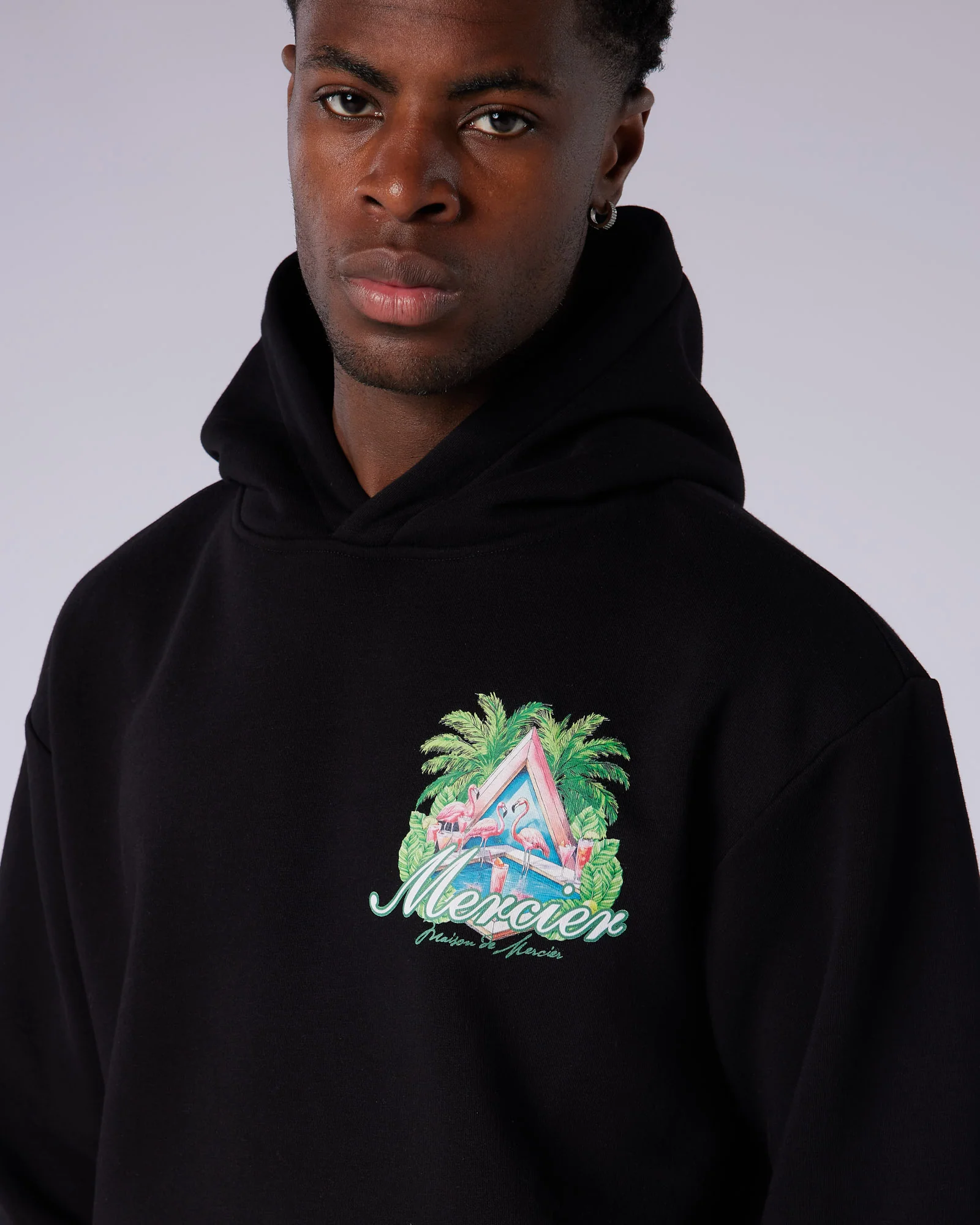 Prism Serve Hoodie Black - Image 6