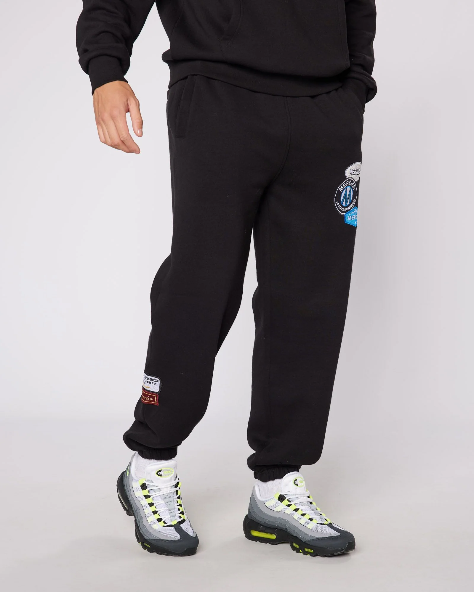 Relaxed OG Badge Joggers Black - Image 3