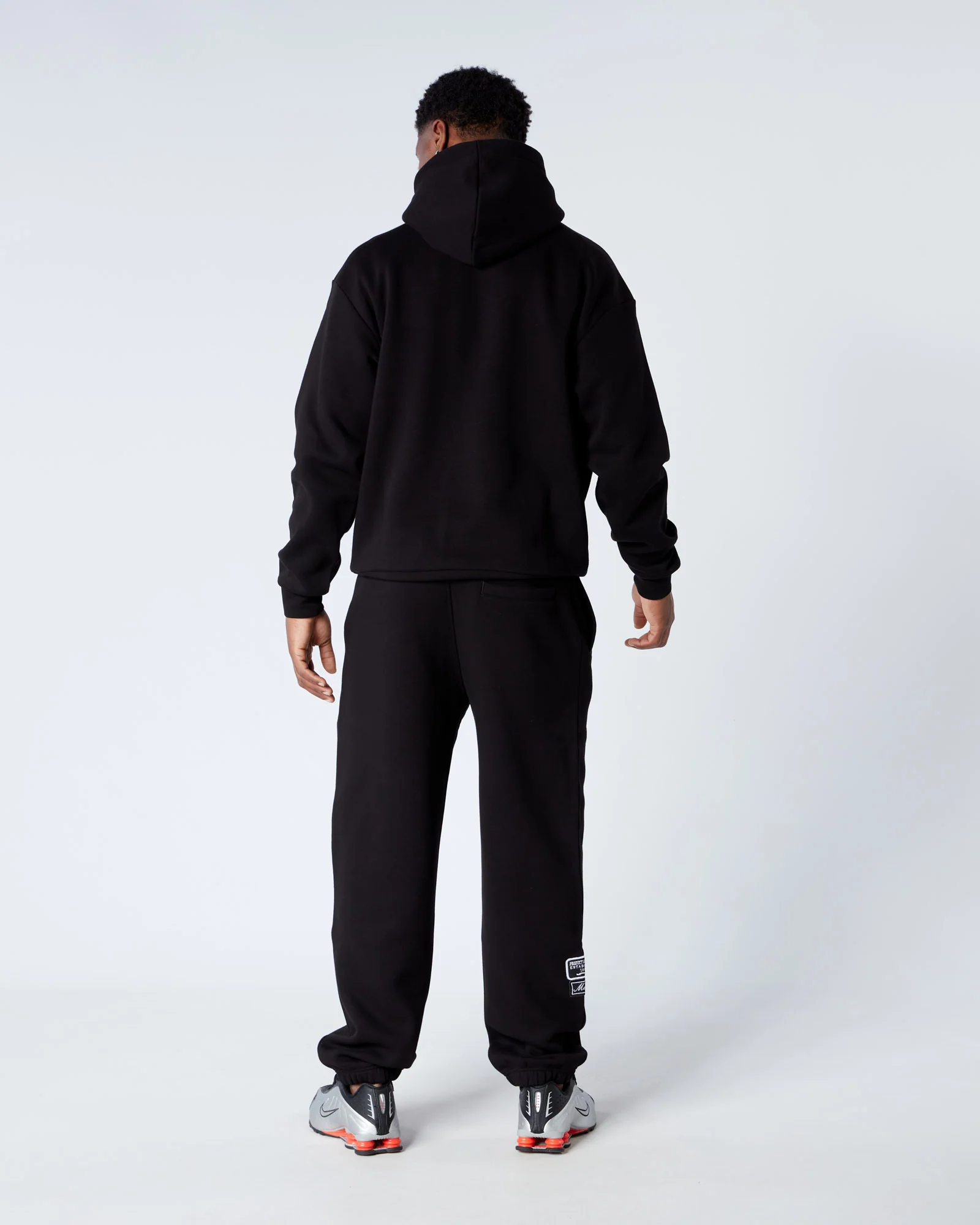 Relaxed OG Mono Hoodie Black - Image 4