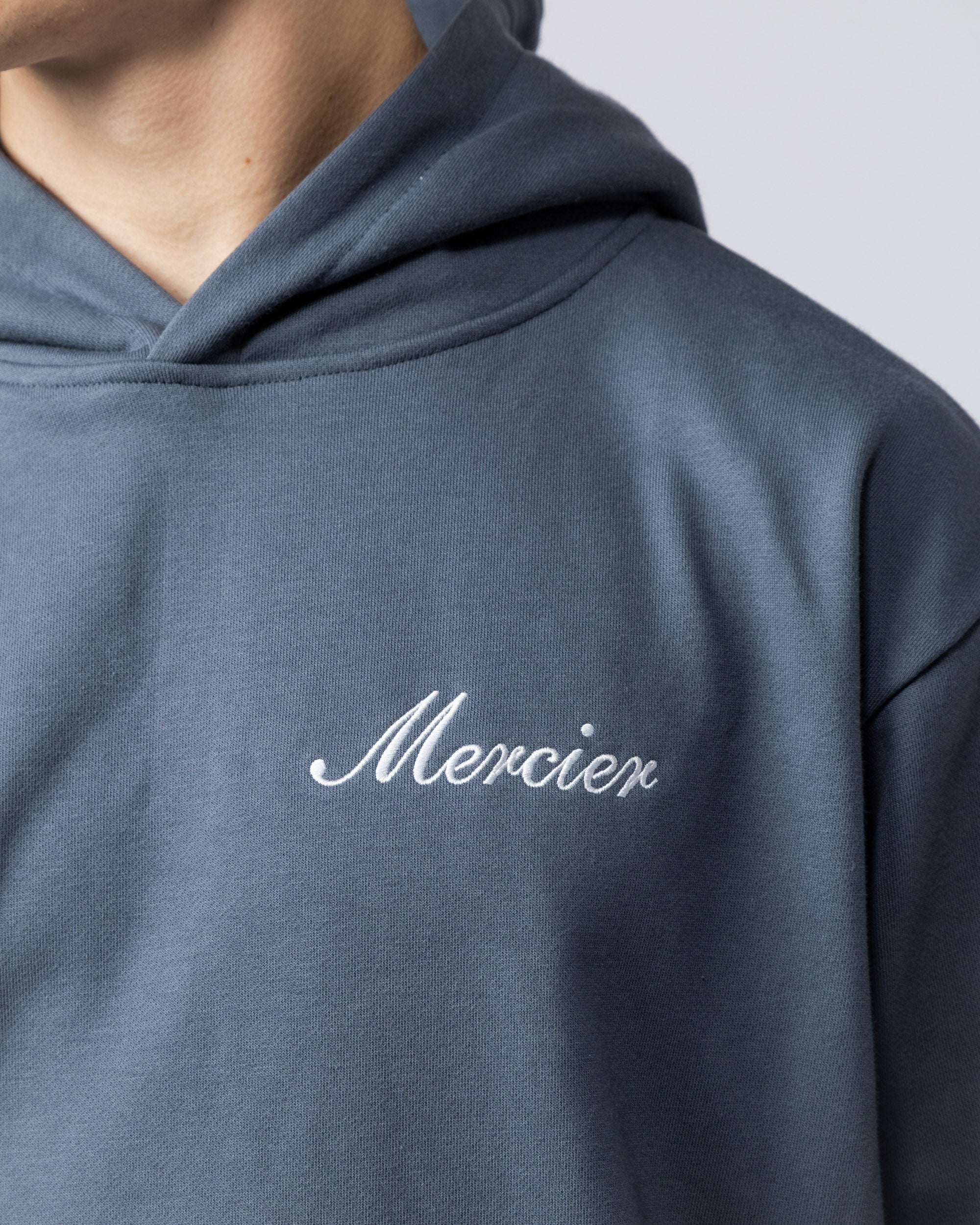 Authenticity Hoodie Blue Slate - Image 3