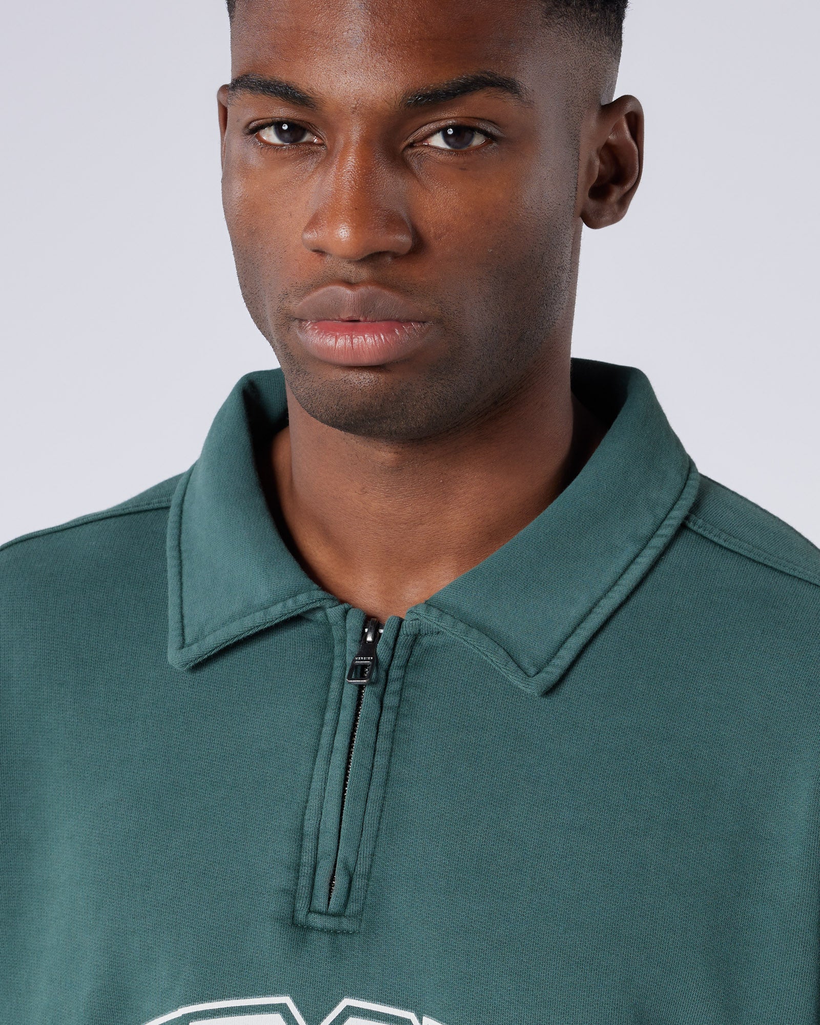 Homerun 1/4 Zip Washed Green - Image 5