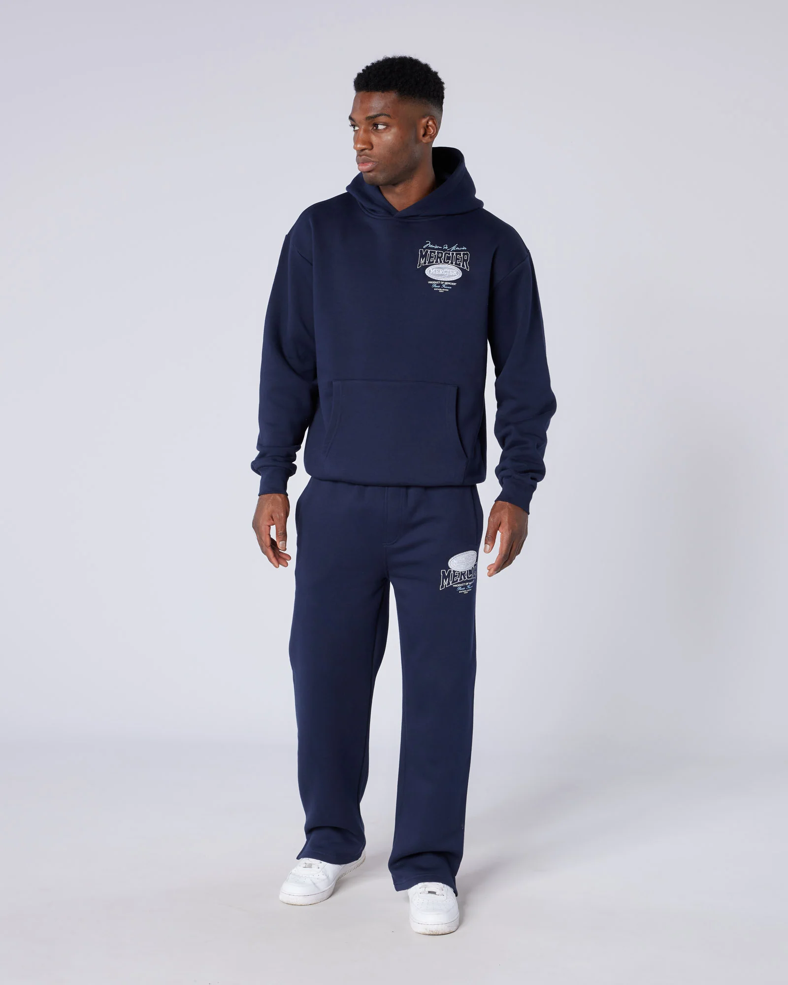 Multi Tour Hoodie Navy - Image 4