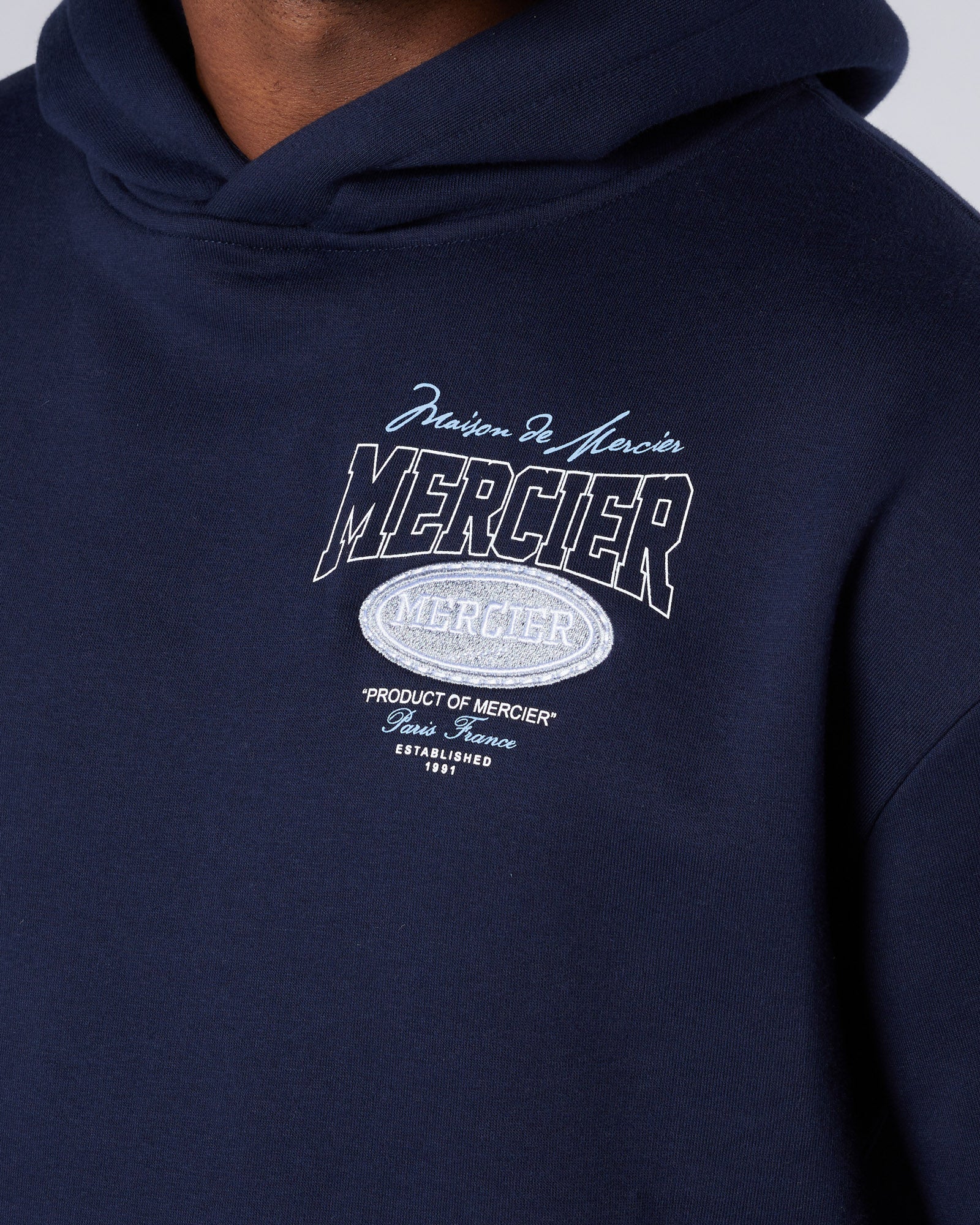 Multi Tour Hoodie Navy - Image 5