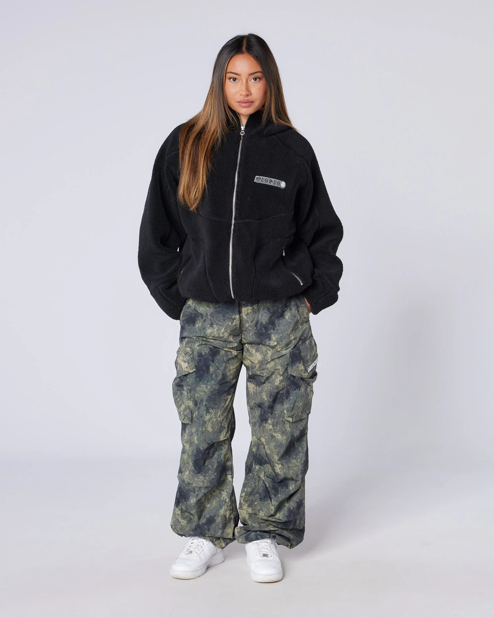 Tempo Borg Jacket Black - Image 5