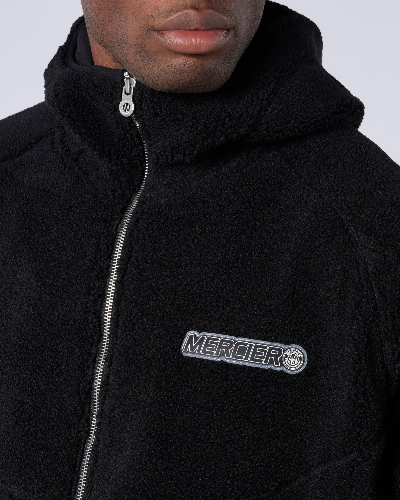 Tempo Borg Jacket Black - Image 6