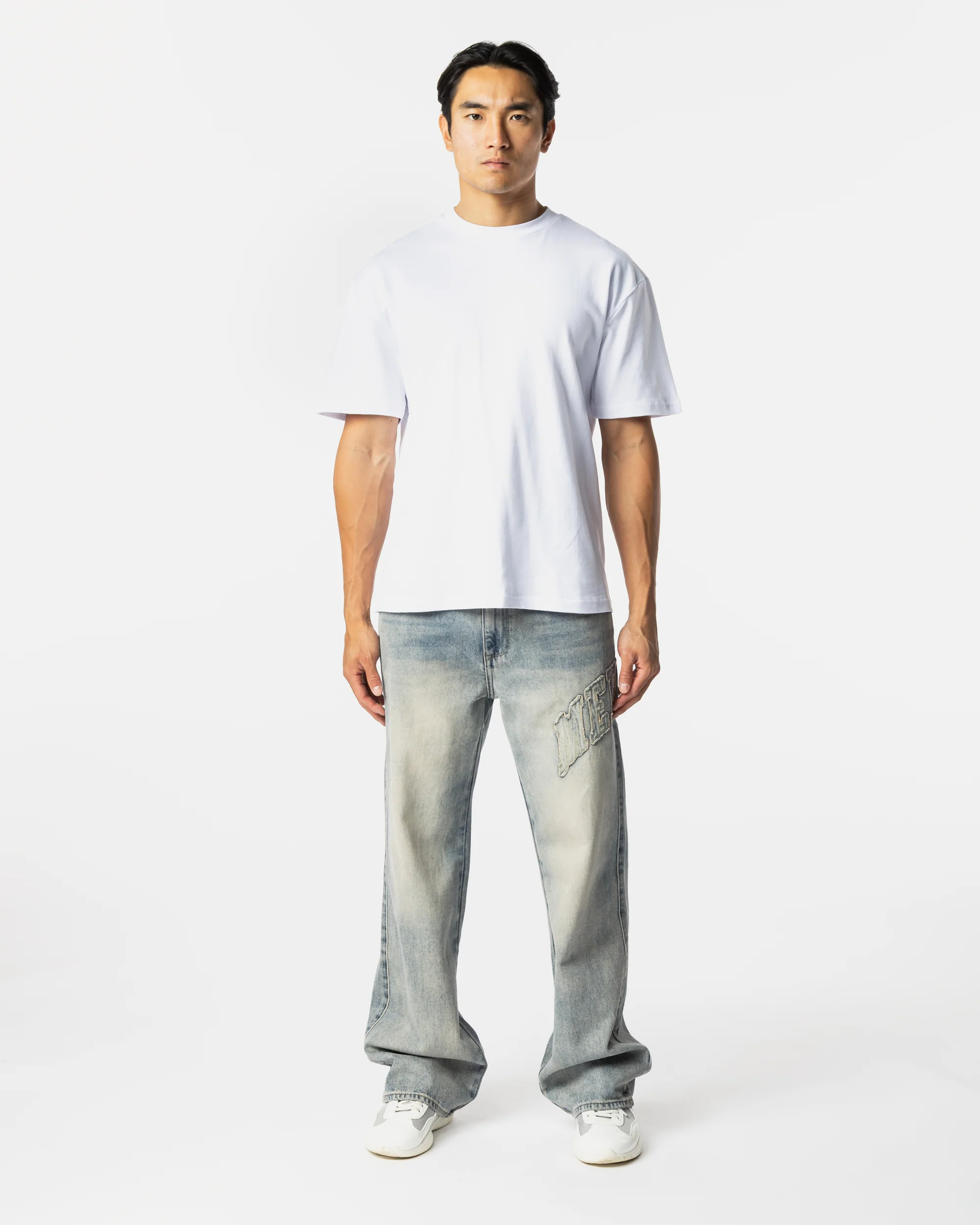 Vintage Blue Speedway Denim Jeans - Image 4