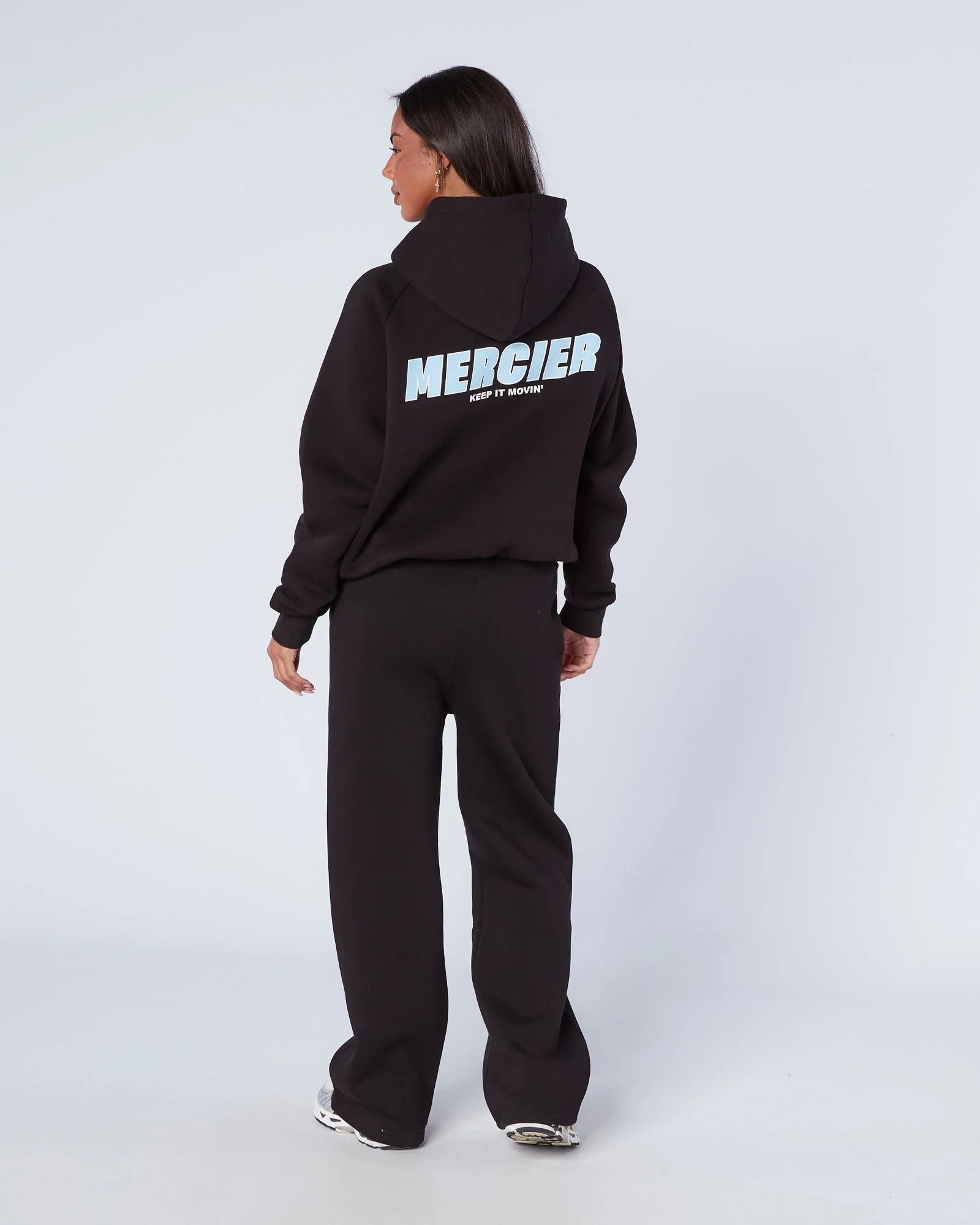 Womens Player Hoodie Black - Image 3