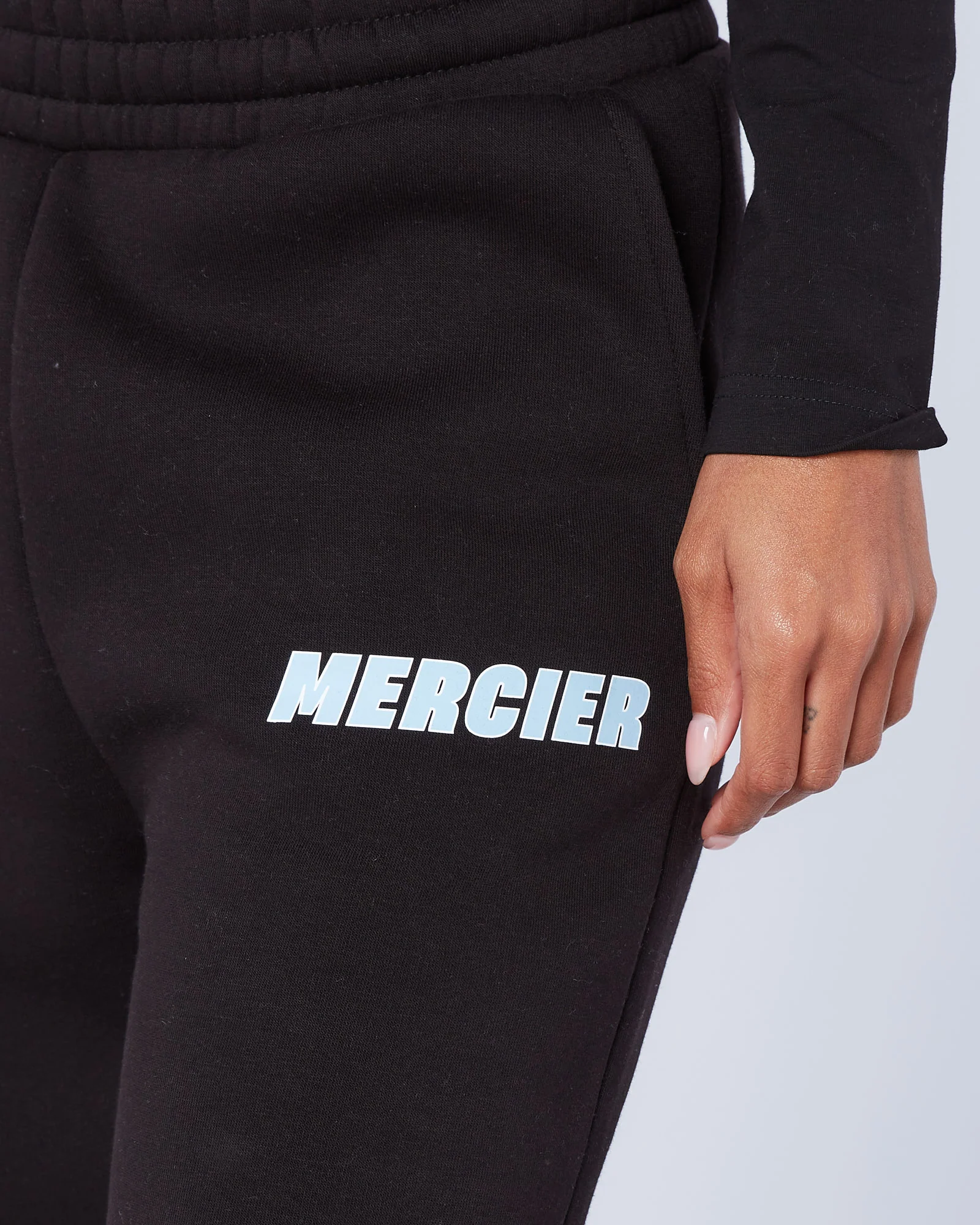 Womens Player Joggers Black - Image 3