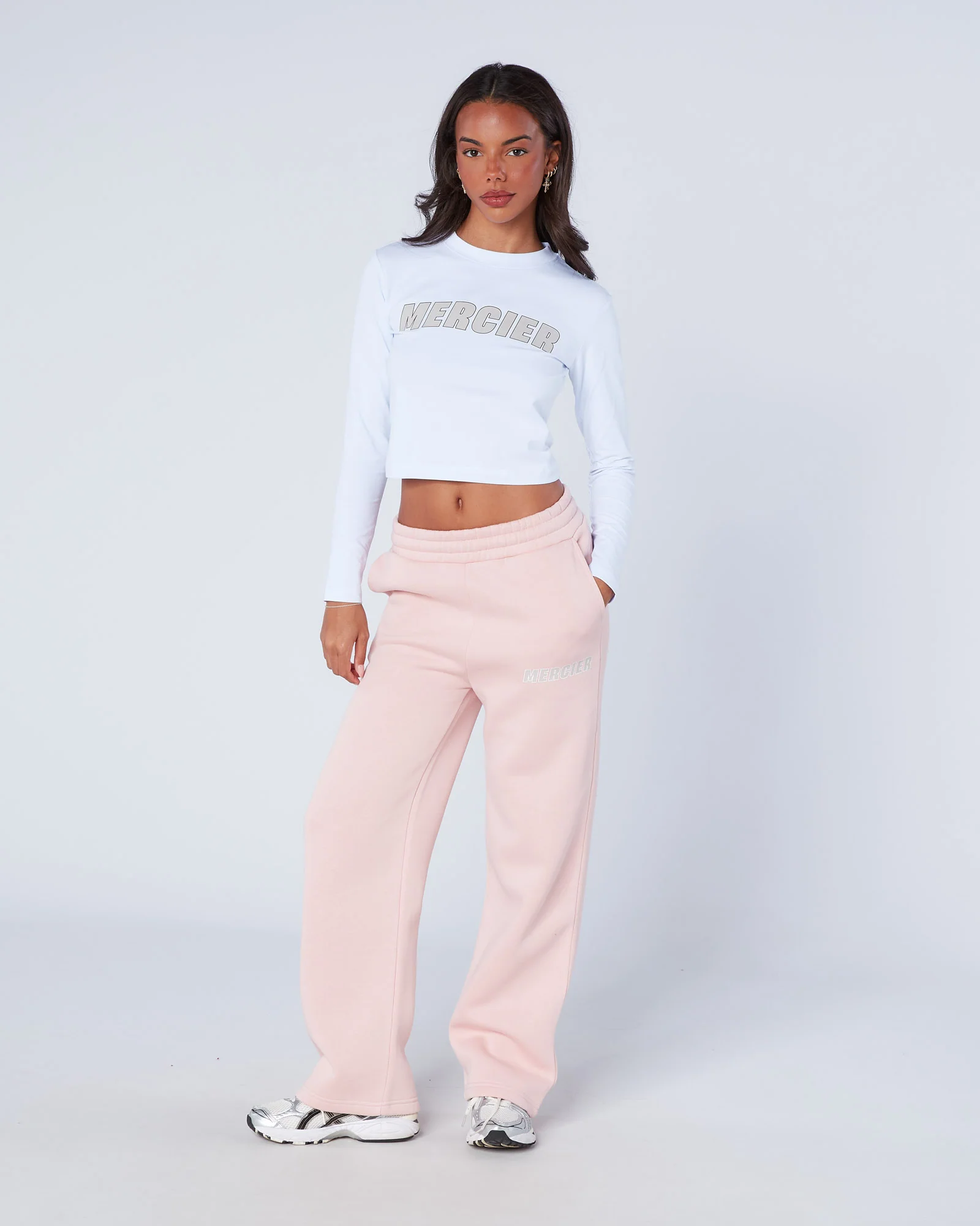 Womens Player Joggers Blush Pink - Image 3