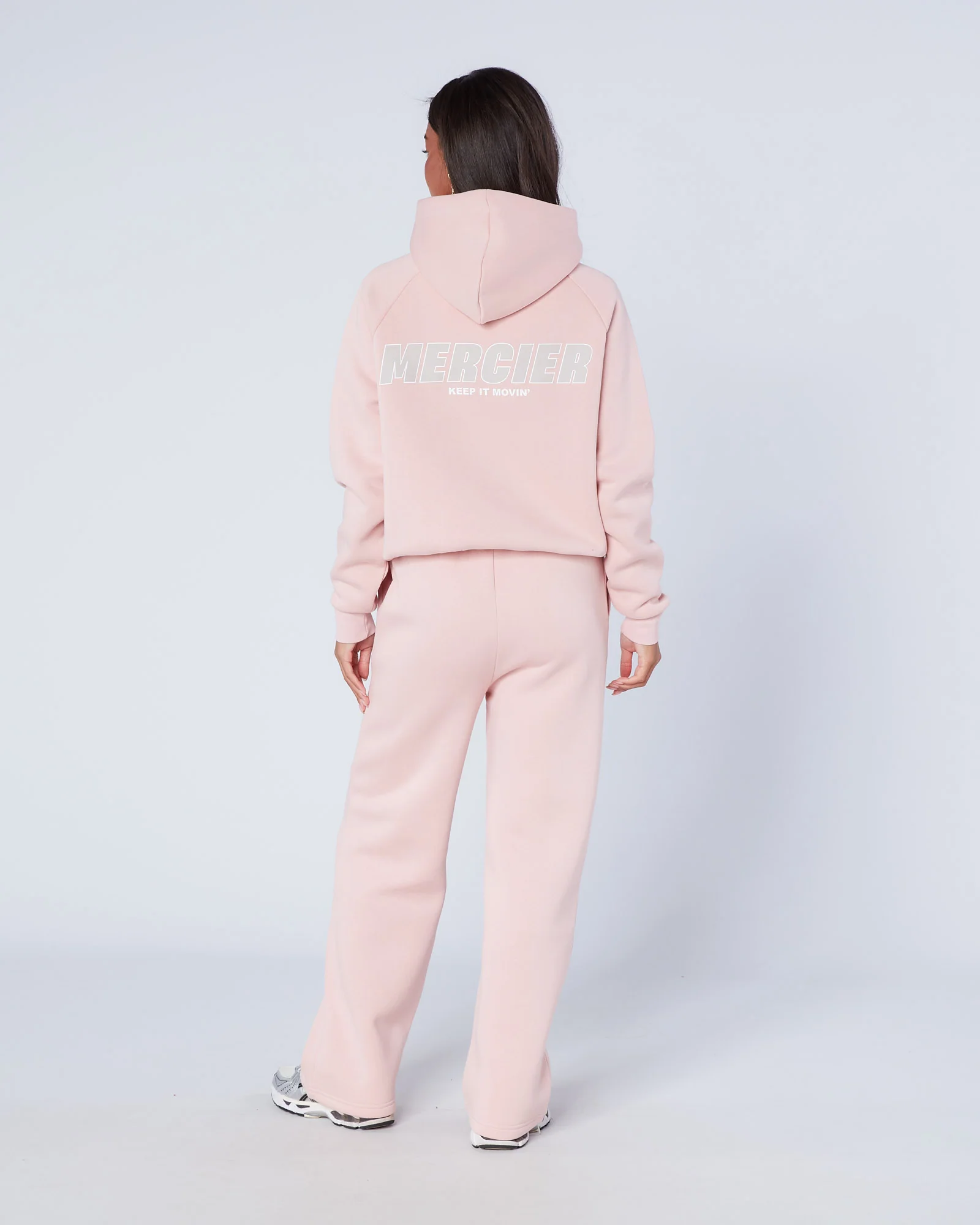 Womens Player Joggers Blush Pink - Image 4