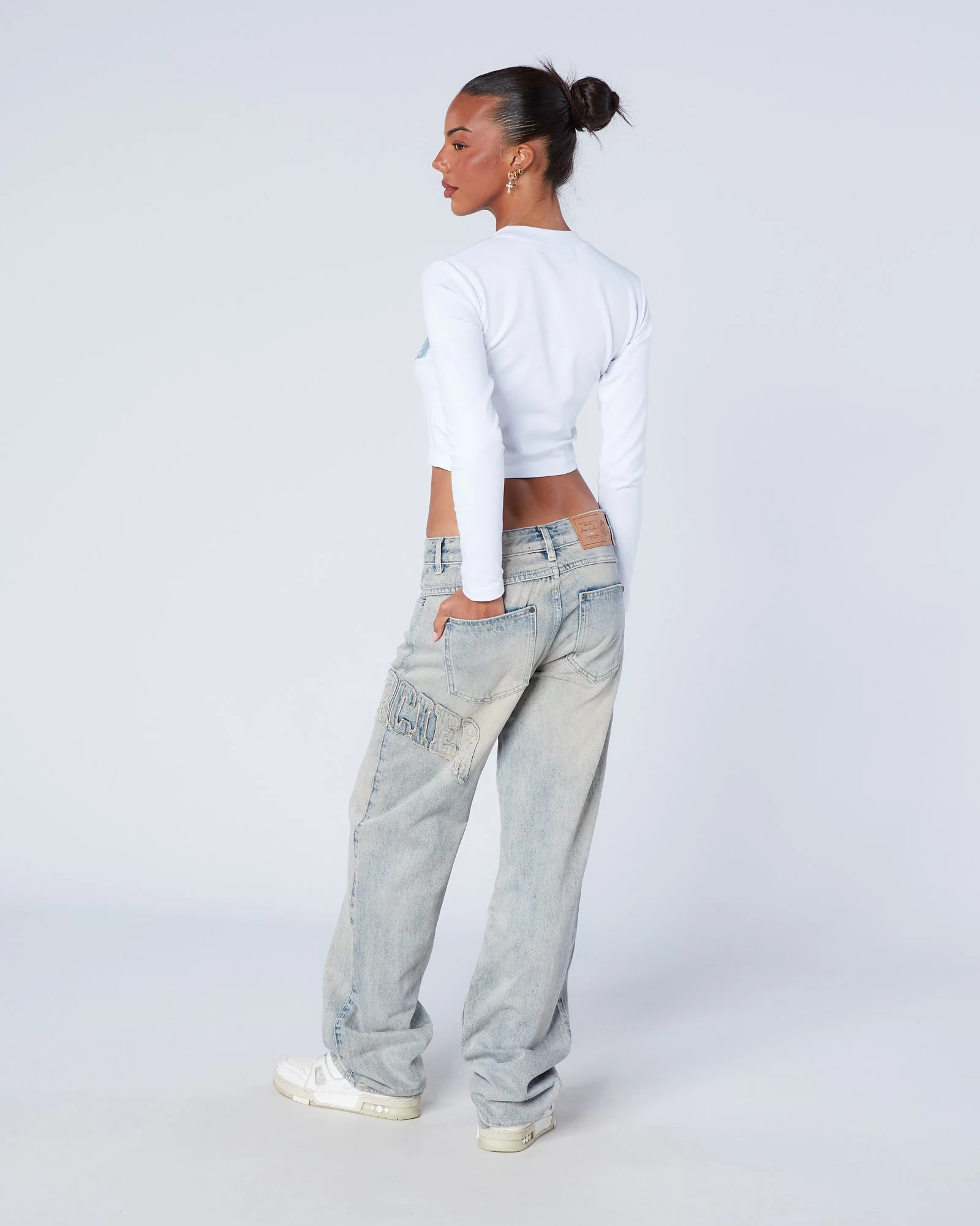 Womens Speedway Denim Jeans - Image 5