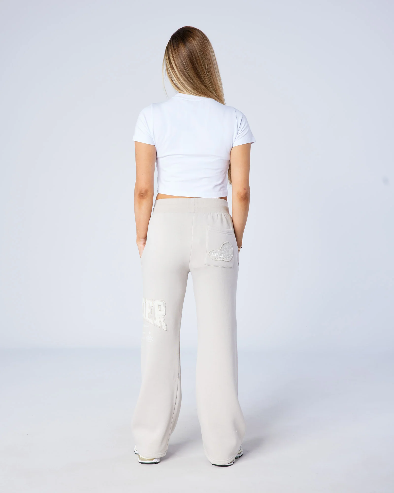 Womens City Dreams Baby Tee White - Image 4